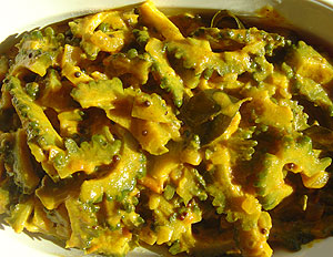 Bitter Gourd (Karawila) Curry